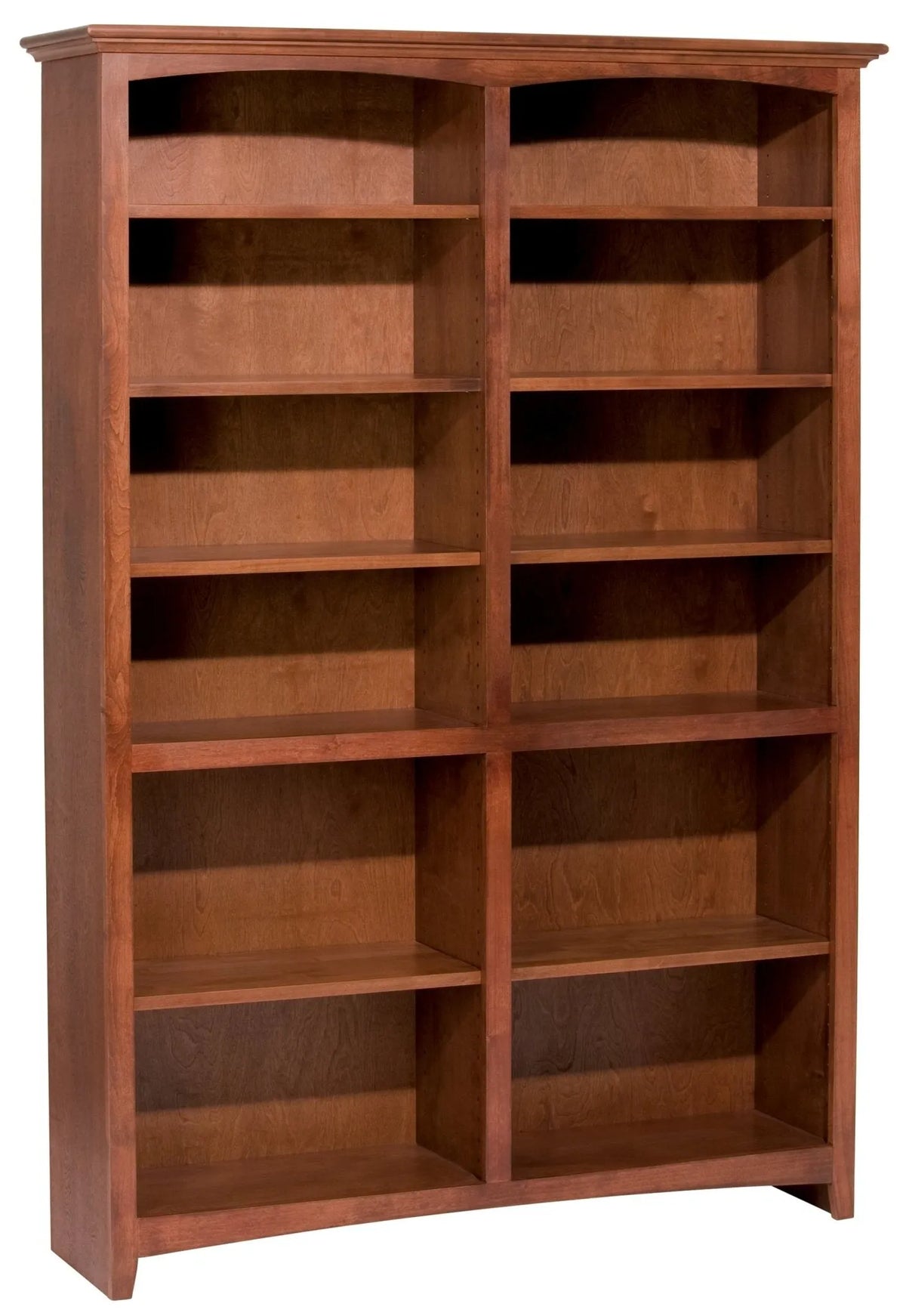 McKenzie Custom 48"W Alder Bookcase - Rug & Home