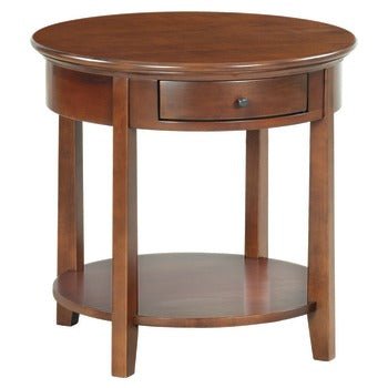 McKenzie Round End Table - Rug & Home