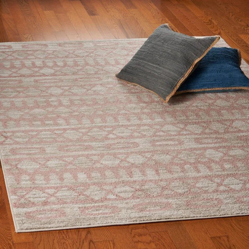 Meadow 81545SLY Salmon/Ivory Rug - Rug & Home