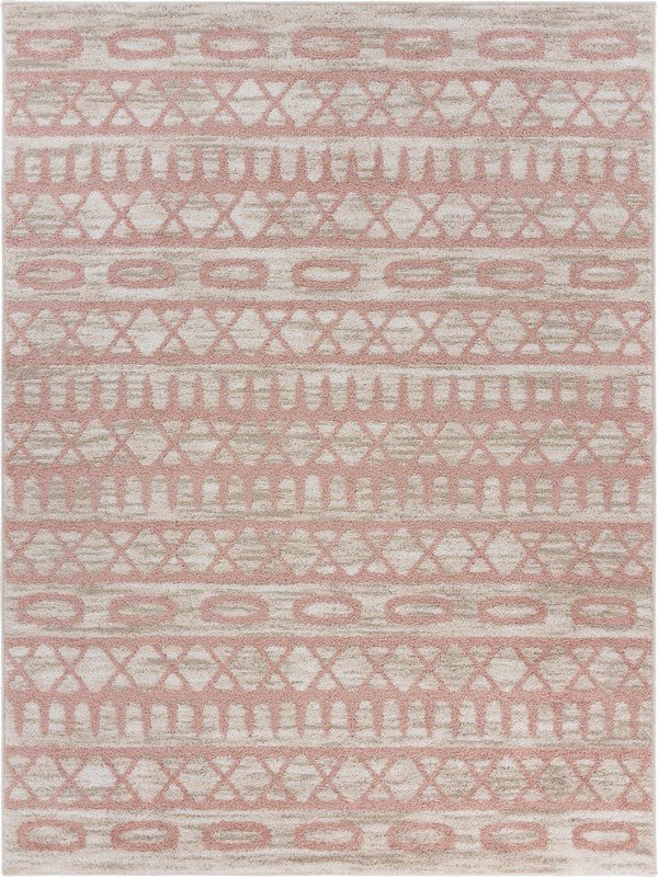 Meadow 81545SLY Salmon/Ivory Rug - Rug & Home