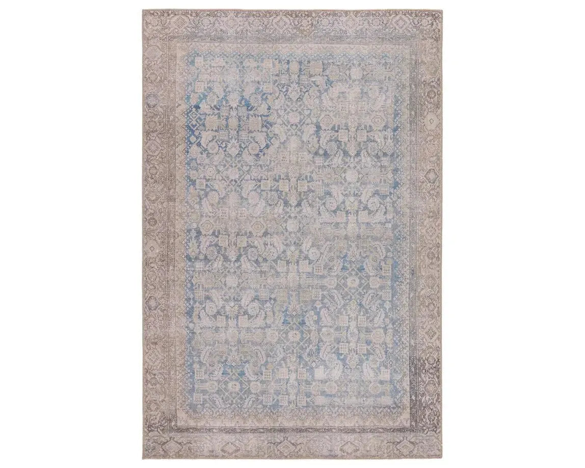 Medea MDE01 Blue/Grey Rug - Rug & Home