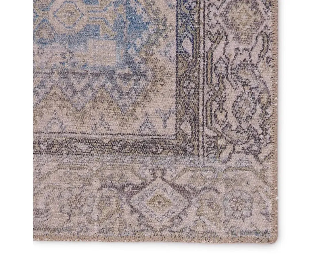 Medea MDE01 Blue/Grey Rug - Rug & Home