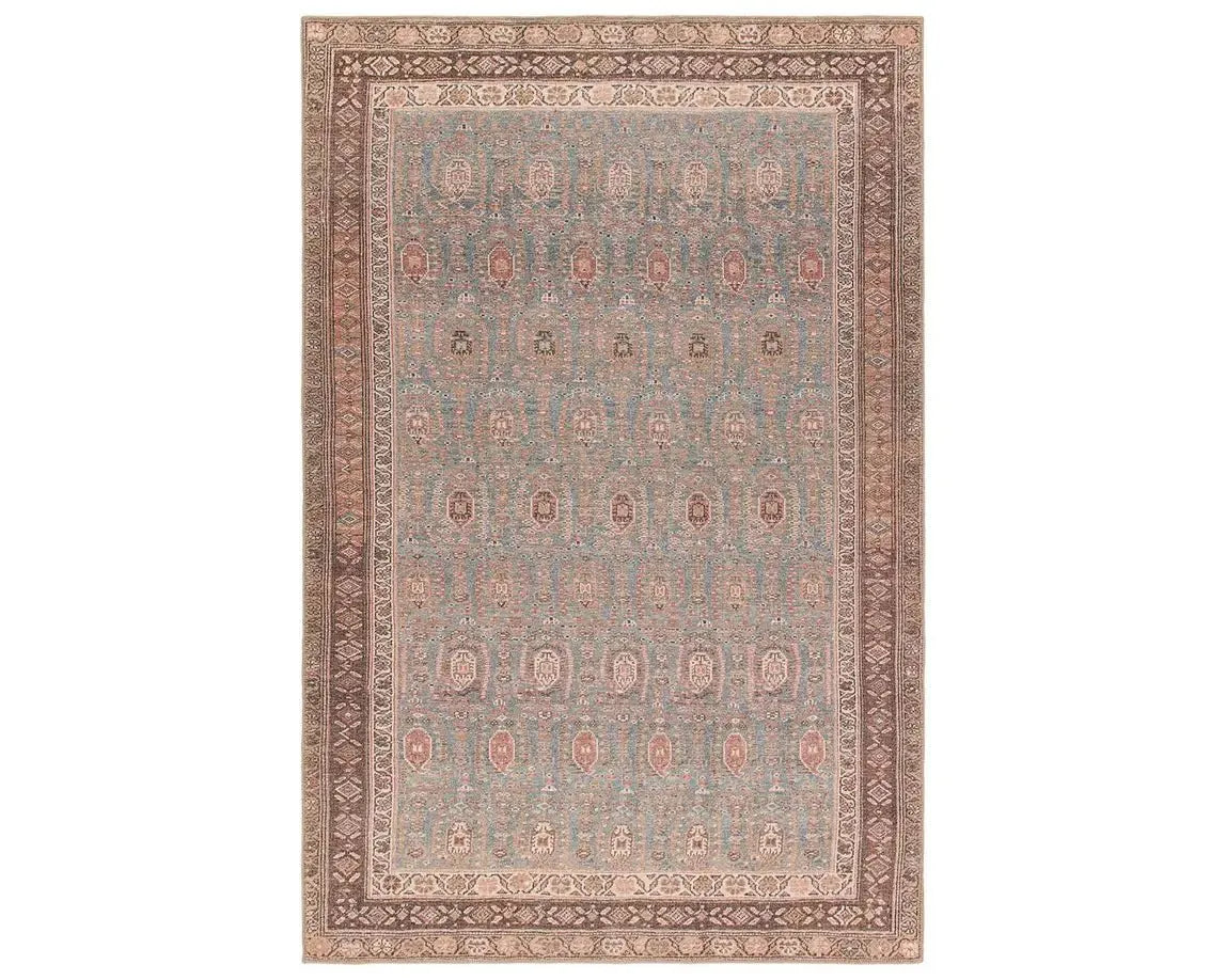 Medea MDE02 Grey/Deep Brown Rug - Rug & Home