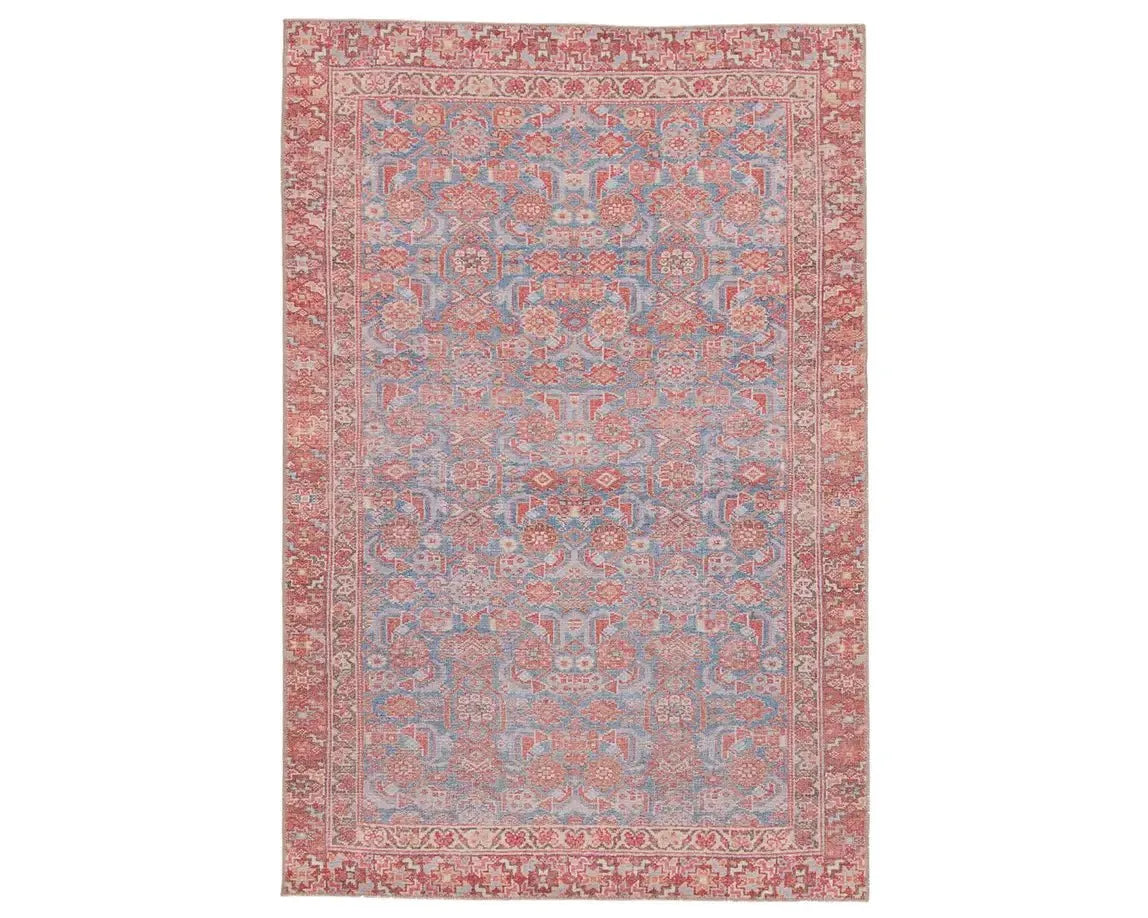 Medea MDE03 Blue/Red Rug - Rug & Home