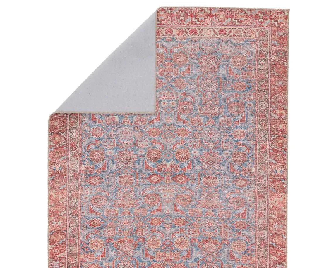 Medea MDE03 Blue/Red Rug - Rug & Home