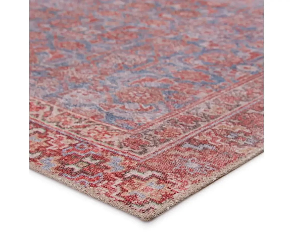 Medea MDE03 Blue/Red Rug - Rug & Home