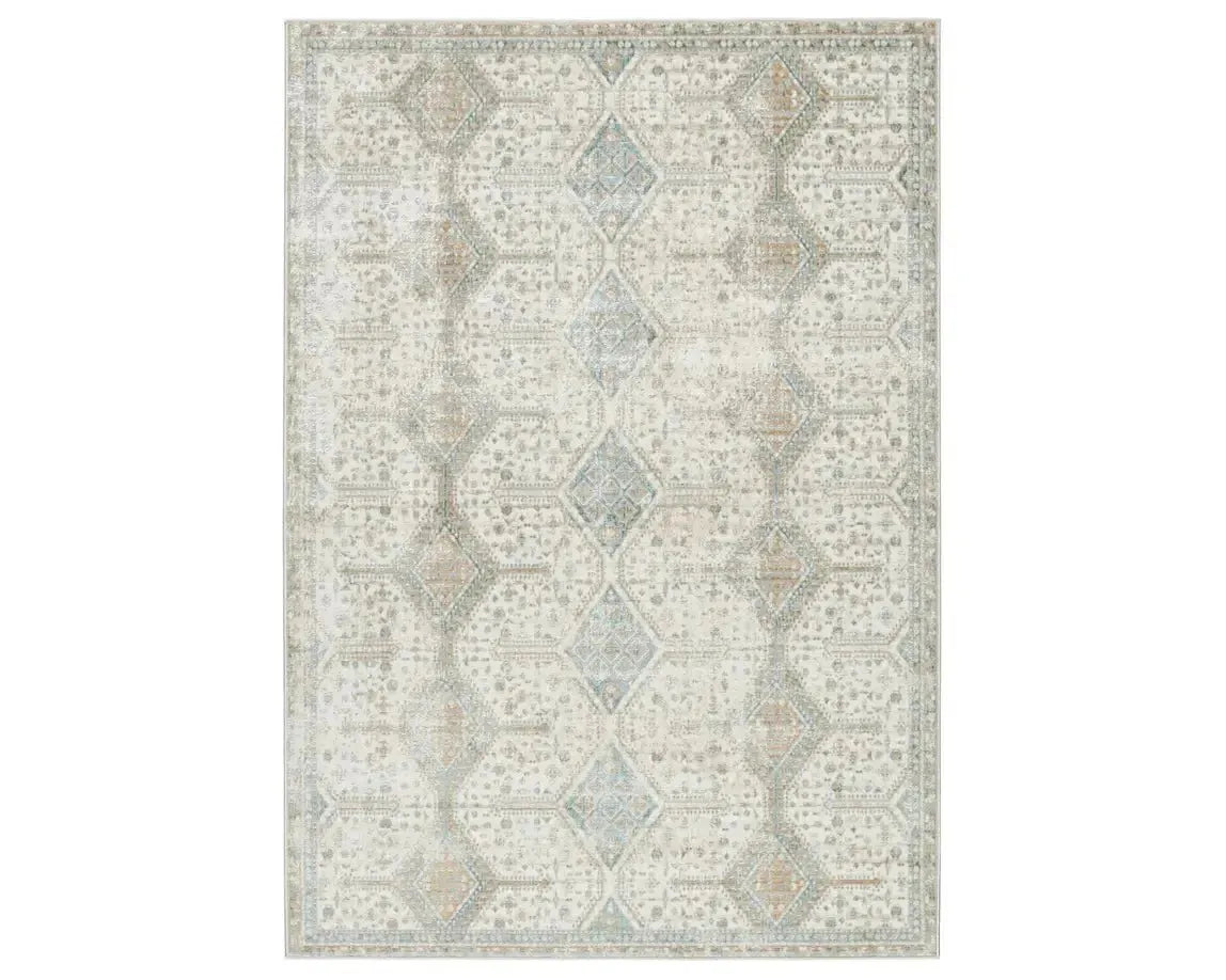 Melo MEL05 Ivory/Grey Rug