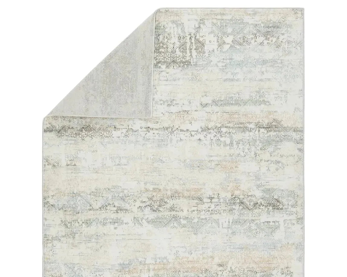 Melo MEL09 Ivory/Light Blue Rug