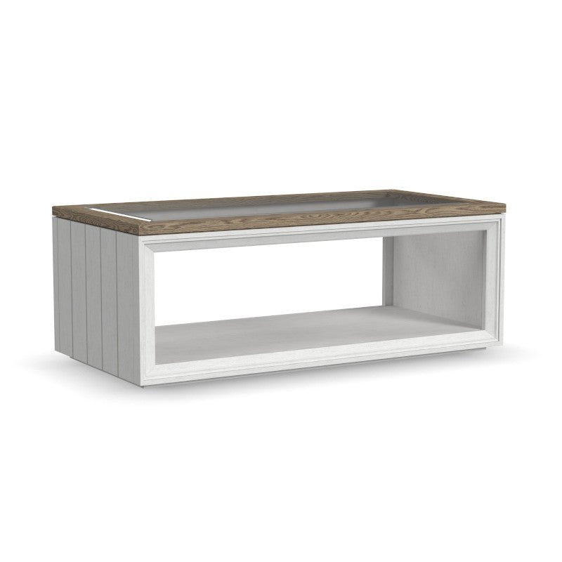 Melody Rectangular Coffee Table with Casters - Rug & Home