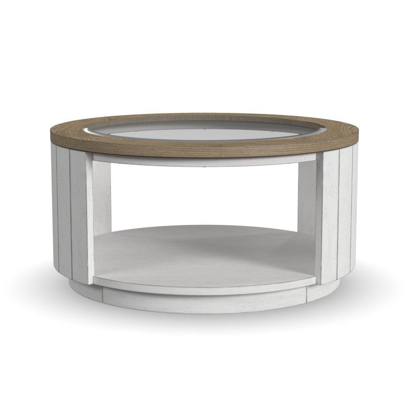 Melody Round Coffee Table with Casters - Rug & Home
