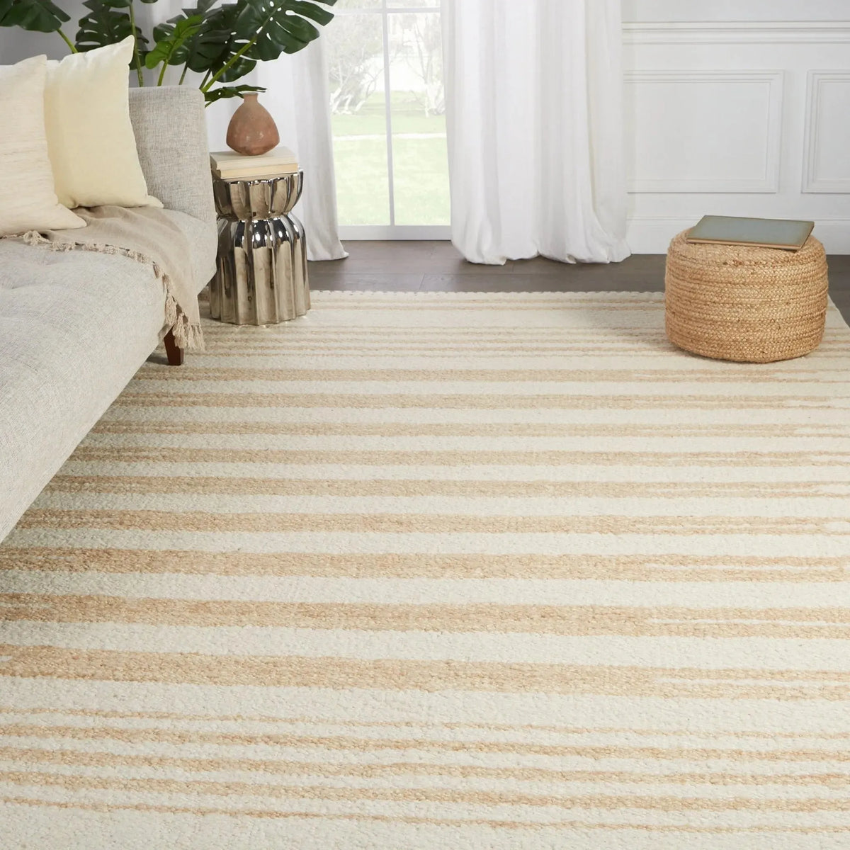 Mendoza Mnd02 Lomita Light Tan/Cream Rug