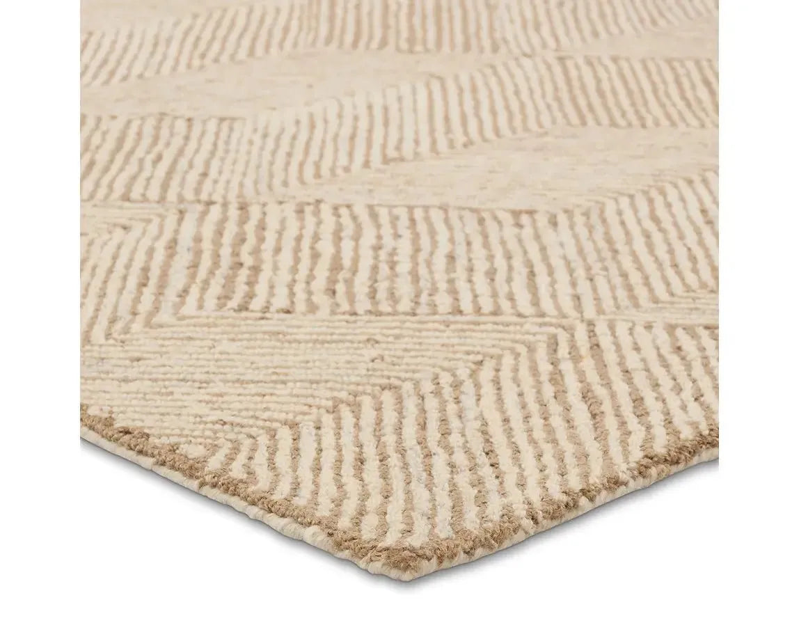 Mercia MRC02 Tan/Ivory Rug - Rug & Home