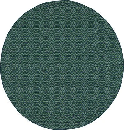 Meridian 1634Q Navy/ Green Rug - Rug & Home