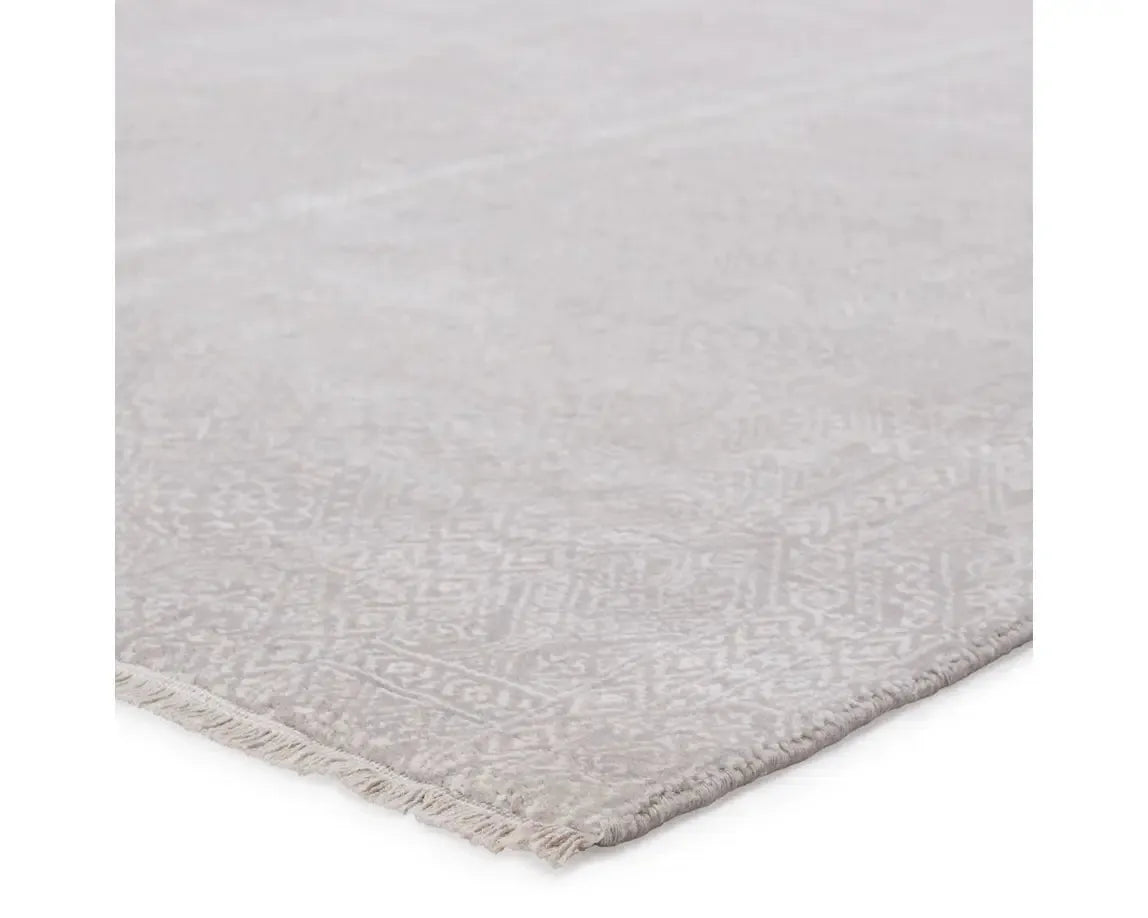 Merritt MER05 Light Grey/Ivory Rug - Rug & Home