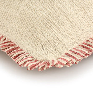 Merry 07935REI Red/Ivory Pillow - Rug & Home