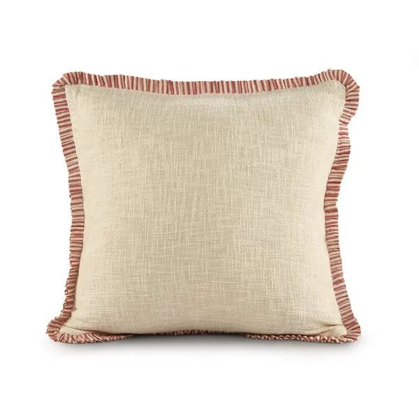 Merry 07935REI Red/Ivory Pillow - Rug & Home