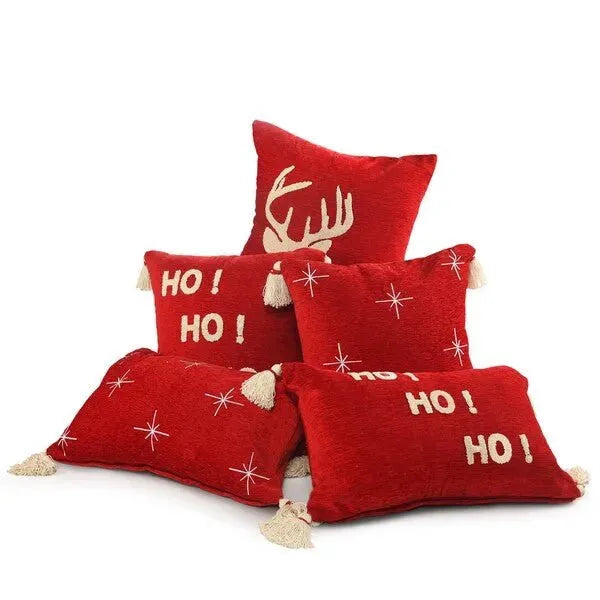 Merry 07936REI Red/Ivory Pillow