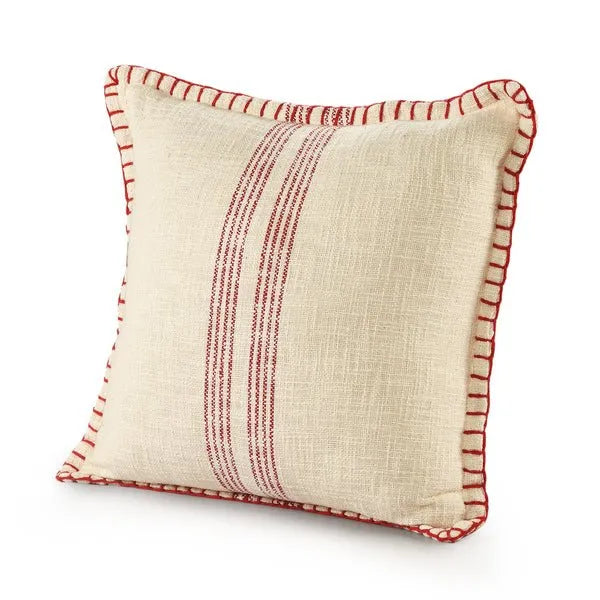 Merry 07937REI Red/Ivory Pillow
