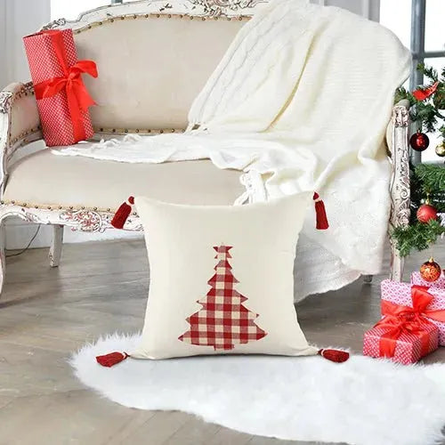 Merry 07938REI Red/Ivory Pillow