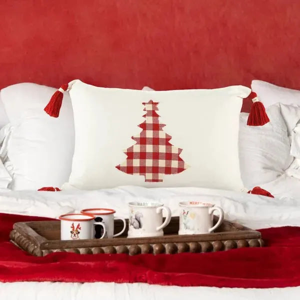 Merry 07938REI Red/Ivory Pillow