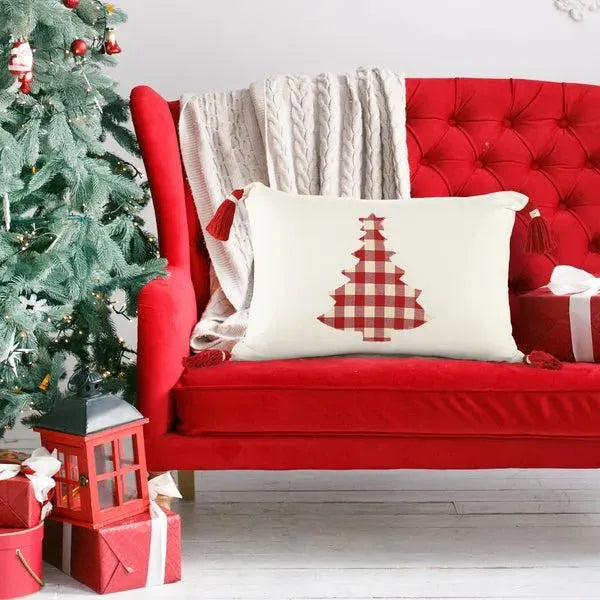 Merry 07938REI Red/Ivory Pillow