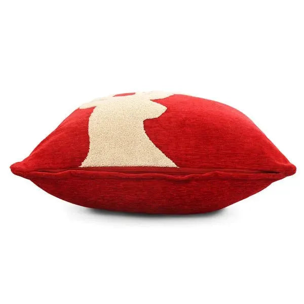 Merry 07939REI Red/Ivory Pillow