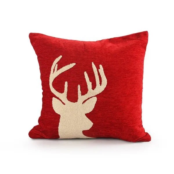 Merry 07939REI Red/Ivory Pillow - Rug & Home