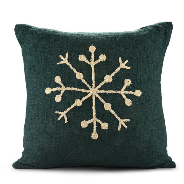 Merry 07940GRI Green/Ivory Pillow - Rug & Home