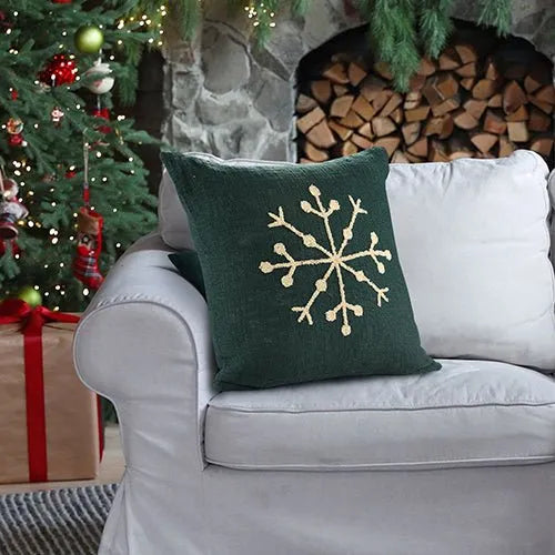 Merry 07940GRI Green/Ivory Pillow