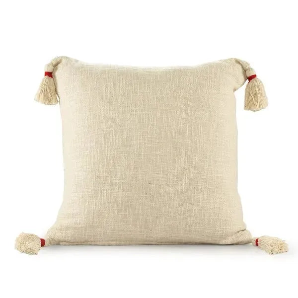 Merry 07945IVD Ivory/Red Pillow