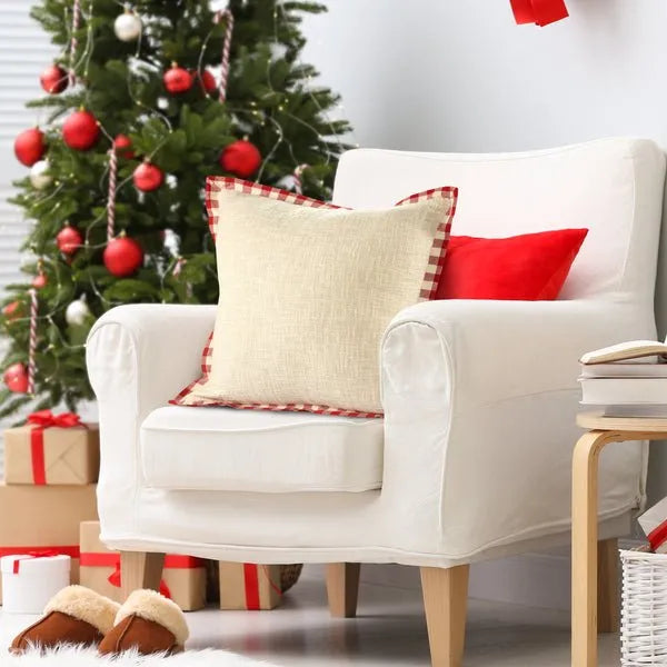 Merry 07946REI Red/Ivory Pillow - Rug & Home