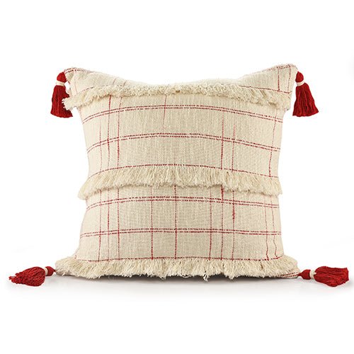 Merry 07947REI Red/Ivory Pillow - Rug & Home