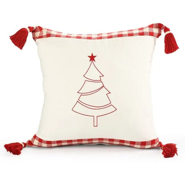 Merry 07948REI Red/Ivory Pillow - Rug & Home