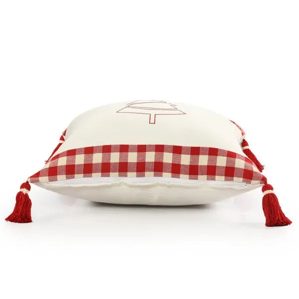 Merry 07948REI Red/Ivory Pillow - Rug & Home