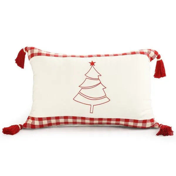 Merry 07948REI Red/Ivory Pillow - Rug & Home