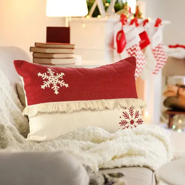 Merry 07949REI Red/Ivory Pillow