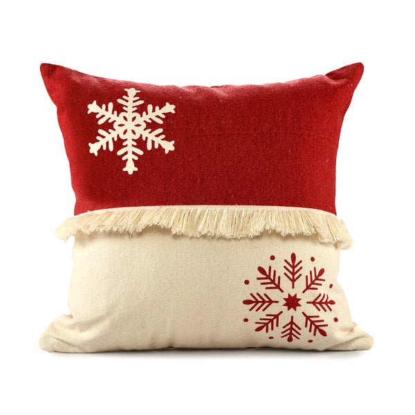 Merry 07949REI Red/Ivory Pillow - Rug & Home