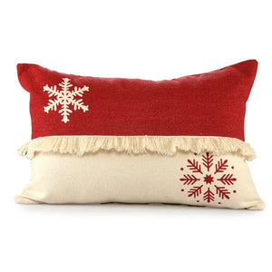 Merry 07949REI Red/Ivory Pillow - Rug & Home