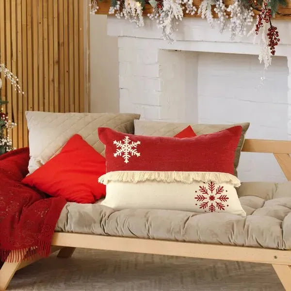 Merry 07949REI Red/Ivory Pillow