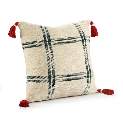 Merry 07950GRI Green/Ivory Pillow