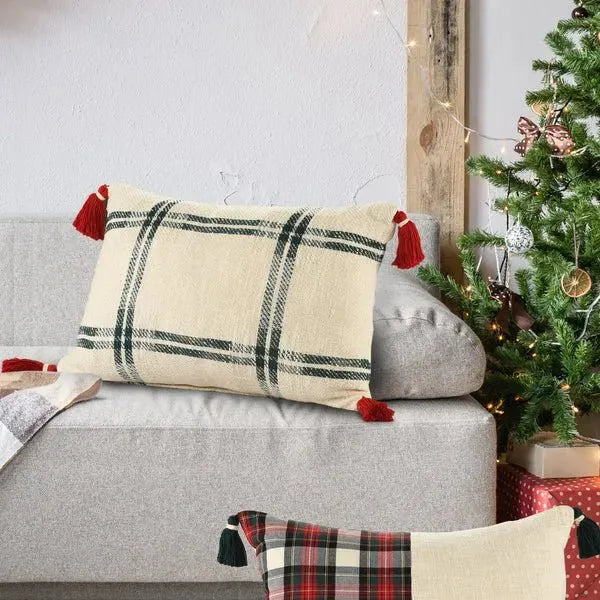 Merry 07950GRI Green/Ivory Pillow