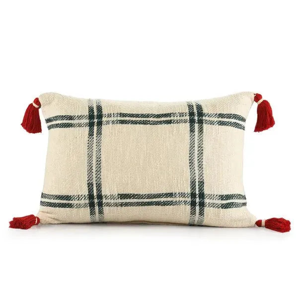 Merry 07950GRI Green/Ivory Pillow