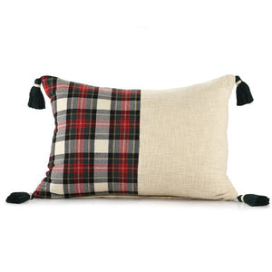 Merry 07951PMB Red/Green Pillow - Rug & Home