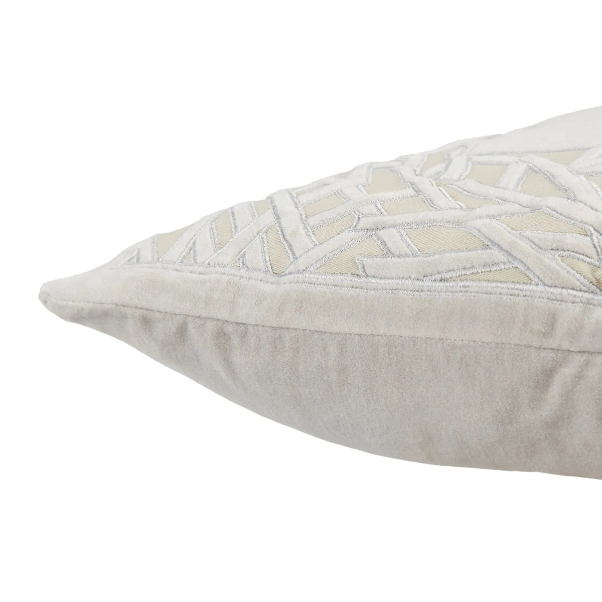 Mezza Mez04 Birch Gray/Cream Pillow