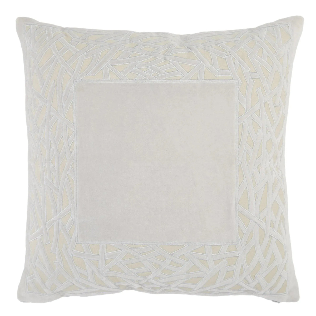 Mezza Mez04 Birch Gray/Cream Pillow