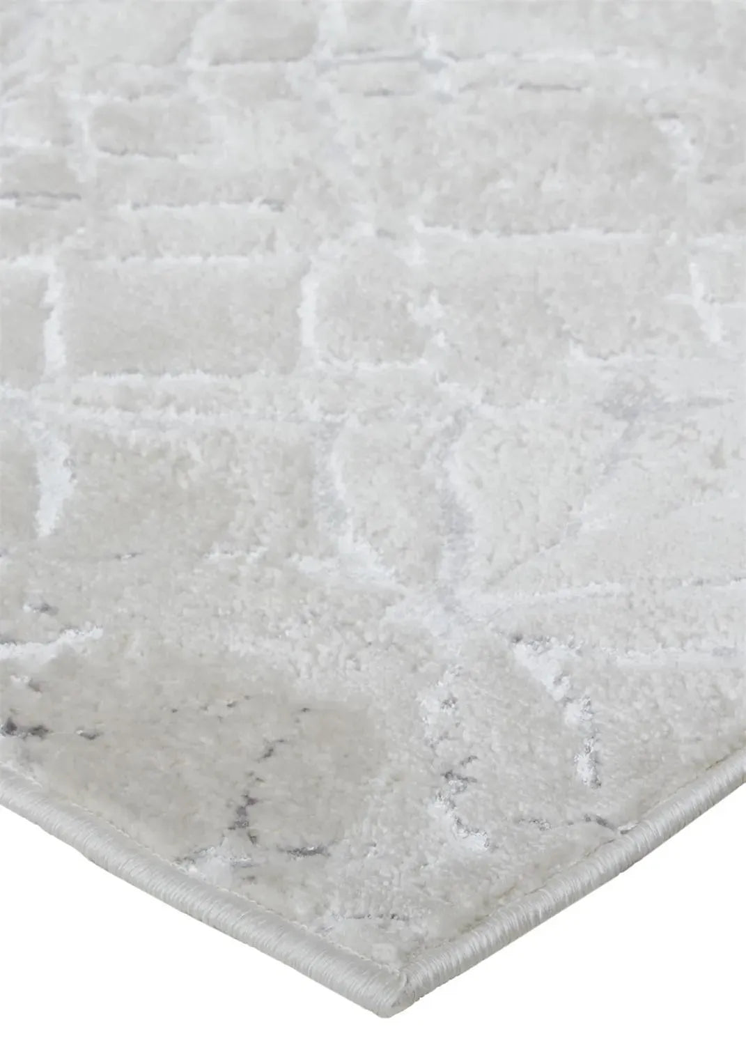 Micah 3047F Ivory/Silver Rug