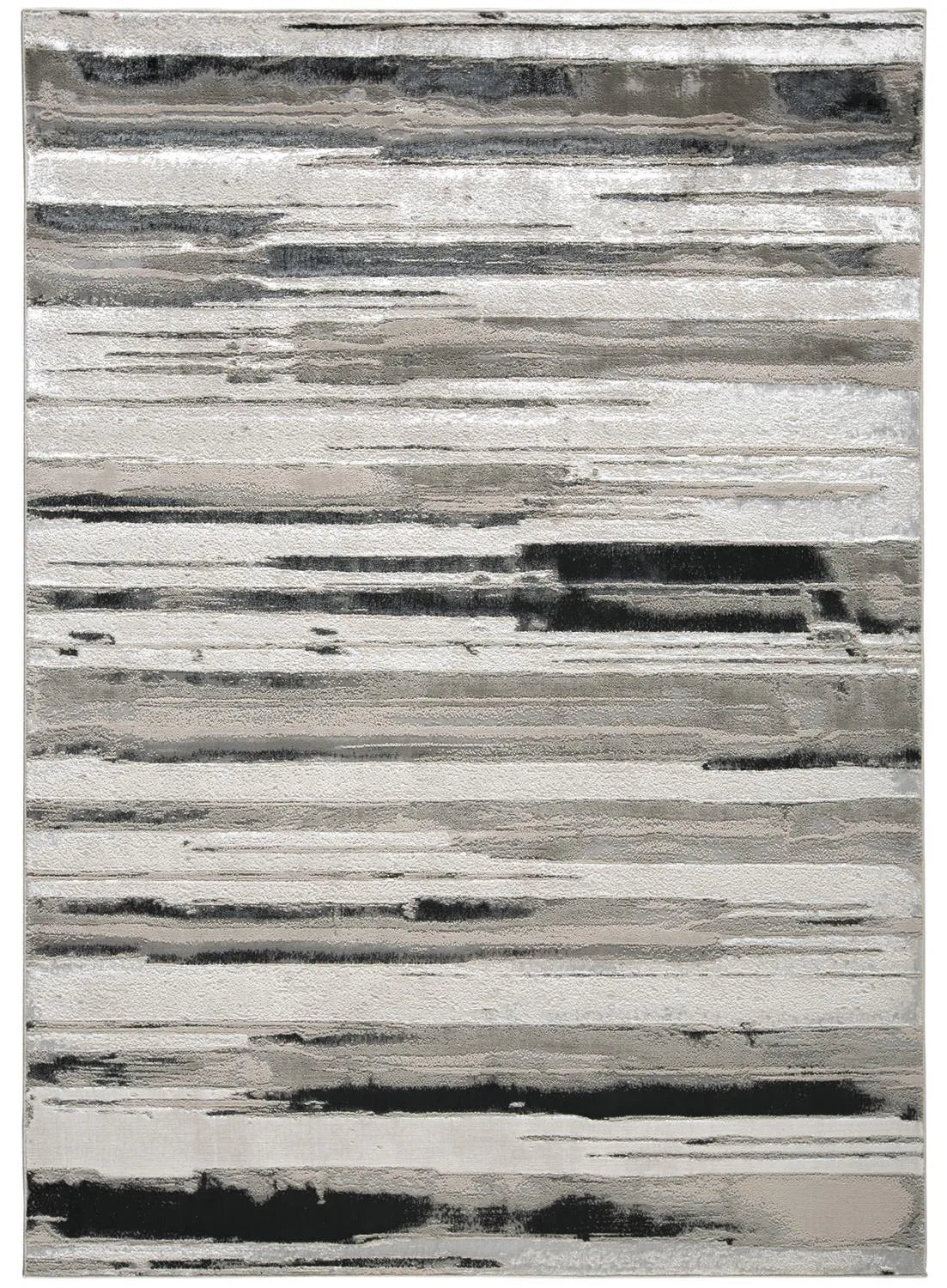 Micah 3049F Silver/Gray Rug - Rug & Home