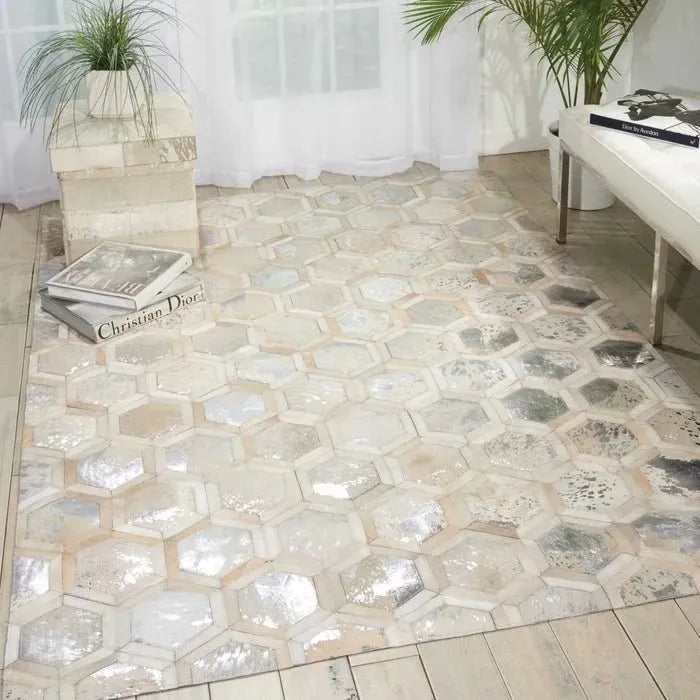 Michael Amini MA01 City Chic MA100 Snow Rug