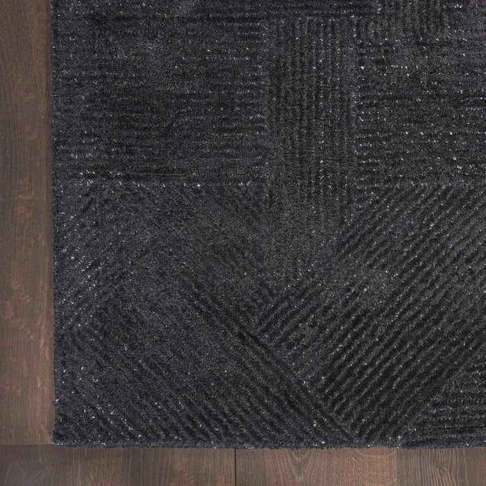 Michael Amini MA30 Star SMR01 Black Rug - Rug & Home