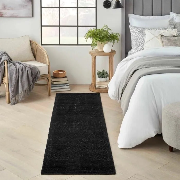 Michael Amini MA30 Star SMR01 Black Rug - Rug & Home